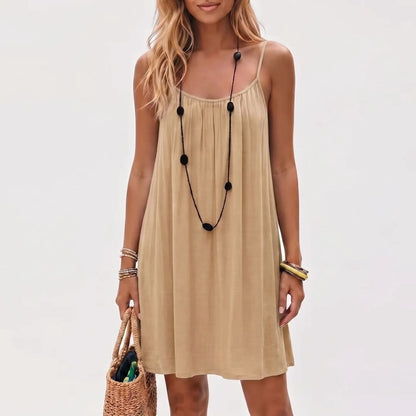 Vestido Riviera Corto - Bleu Caline