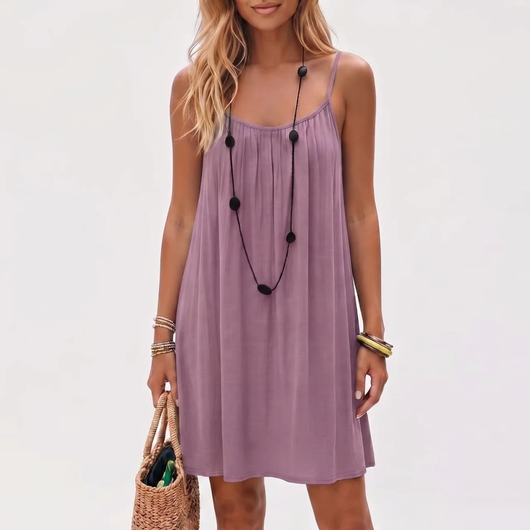 Vestido Riviera Corto - Bleu Caline