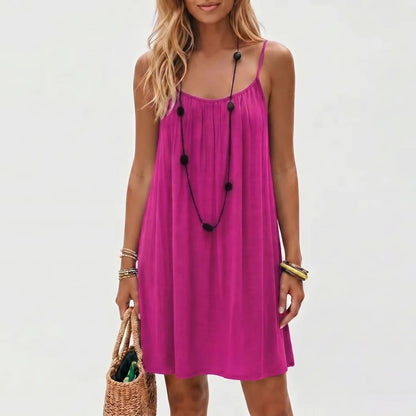 Vestido Riviera Corto - Bleu Caline
