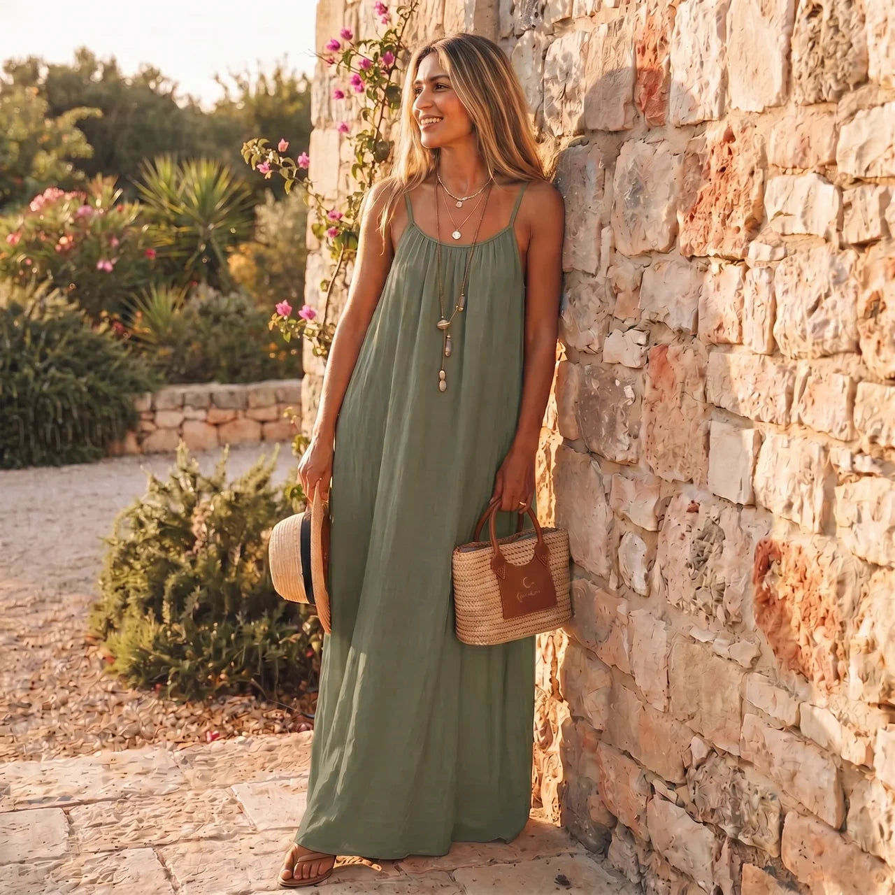 Vestido Riviera - Bleu Câline™